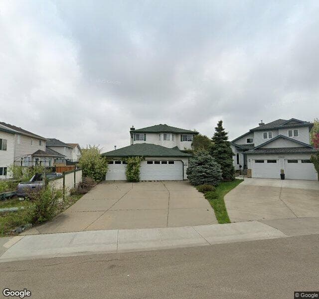 Street view of 17215 113B Street NW, Edmonton