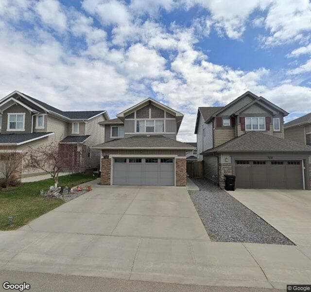 Street view of 7930 Erasmus Crescent NW, Edmonton