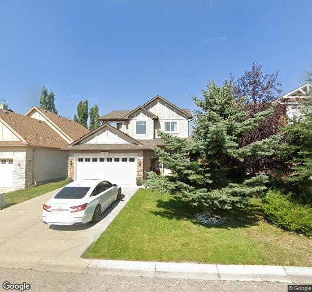Street view of 125 Evergreen Common SW, Calgary