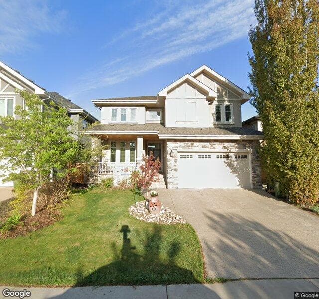 Street view of 4522 Mead Court NW, Edmonton
