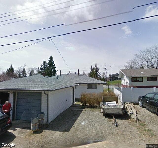 Street view of 3816 14 Street NW, Calgary