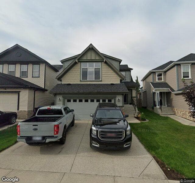 Street view of 43 Copperleaf Terrace SE, Calgary