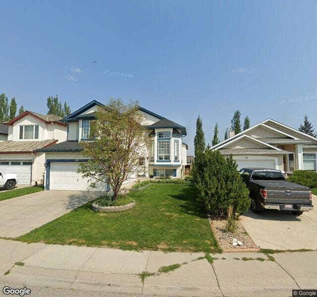 Street view of 74 Valley Glen Heights NW, Calgary