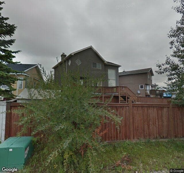 Street view of 68 Mckenzie Lake Crescent SE, Calgary