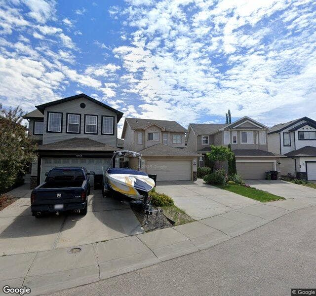 Street view of 17011 74 Street NW, Edmonton