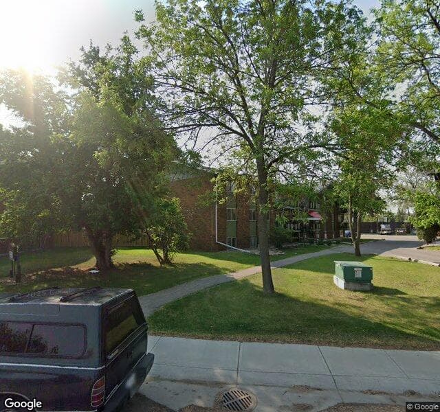 Street view of 208-12411 Lansdowne Drive NW, Edmonton