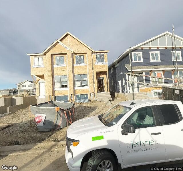 Street view of 1102 Mahogany Boulevard SE, Calgary