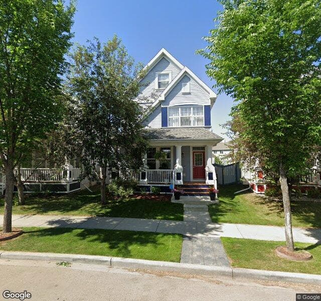 Street view of 1116 74 Street SW, Edmonton