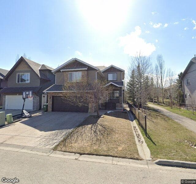 Street view of 100 Panamount Green NW, Calgary