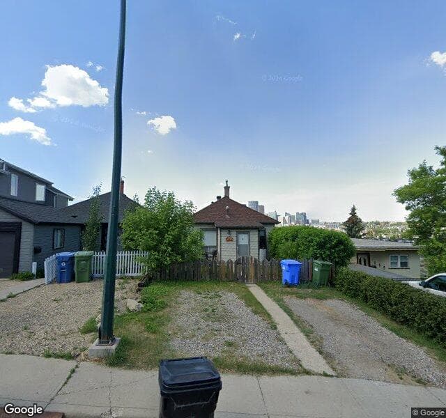 Street view of 109 Thomson Avenue NE, Calgary