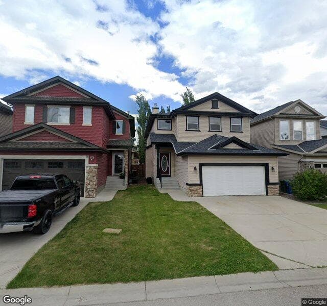 Street view of 20 Covepark Mews NE, Calgary