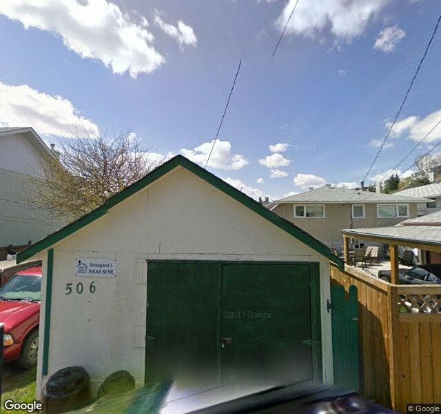 Street view of 506 6A Street NE, Calgary