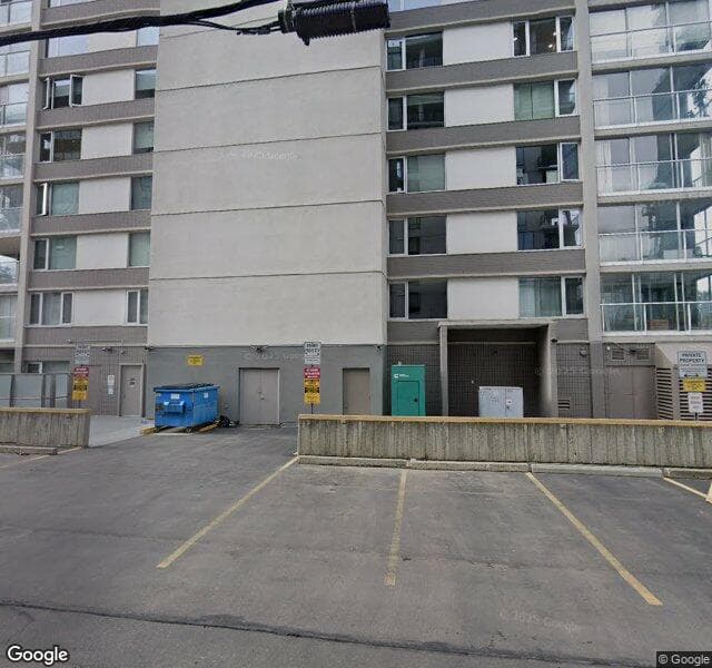Street view of 403-11920 100 Avenue NW, Edmonton