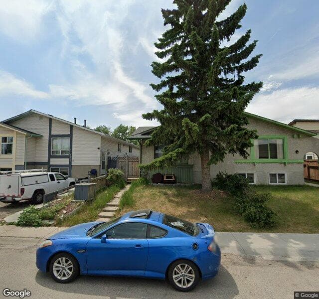 Street view of 5615 Templehill Road NE, Calgary