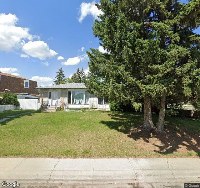Street view of 4908 Forego Avenue SE, Calgary
