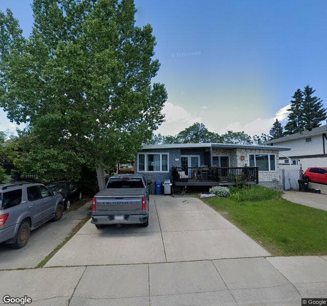 Street view of 6001 Trollinger Street NE, Calgary
