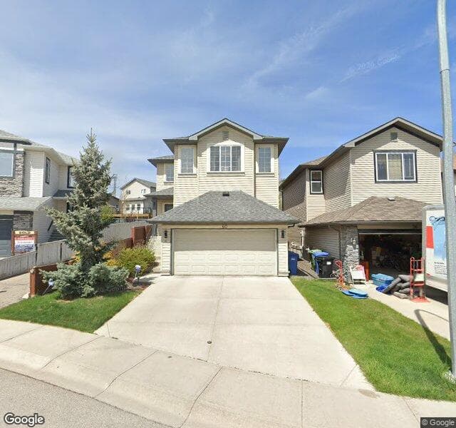 Street view of 60 Tuscany Ridge Crescent NW, Calgary