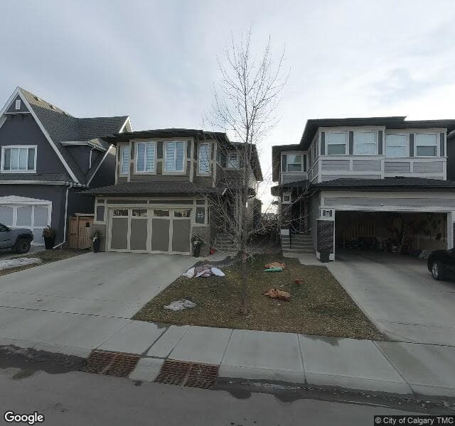 Street view of 65 Masters Terrace SE, Calgary