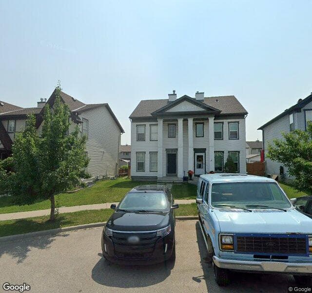 Street view of 33 Elgin Mews SE, Calgary