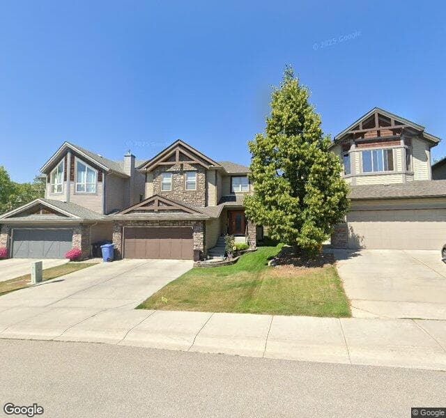 Street view of 443 St Moritz Drive SW, Calgary