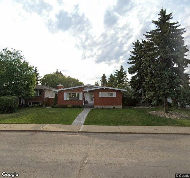 Street view of 5103 143 Street NW, Edmonton