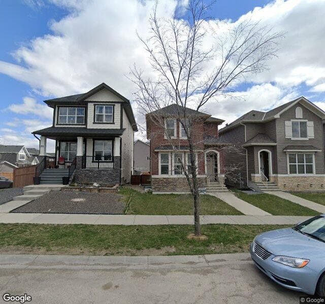 Street view of 162 Nolan Hill Drive NW, Calgary