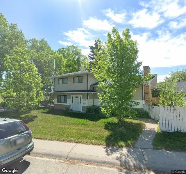 Street view of 2911 Burgess Drive NW, Calgary