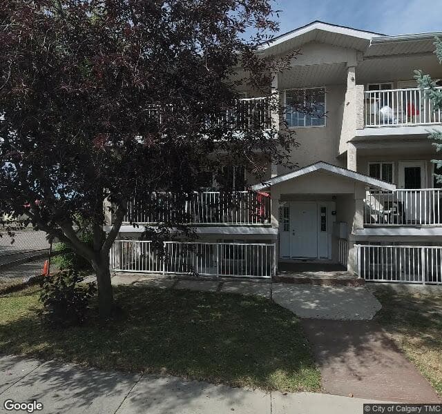 Street view of 302-1723 37 Street SE, Calgary
