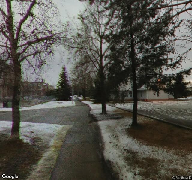 Street view of 43-6032 38 Avenue NW, Edmonton