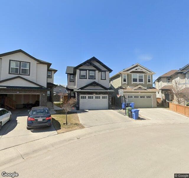 Street view of 32 Skyview Point Terrace NE, Calgary