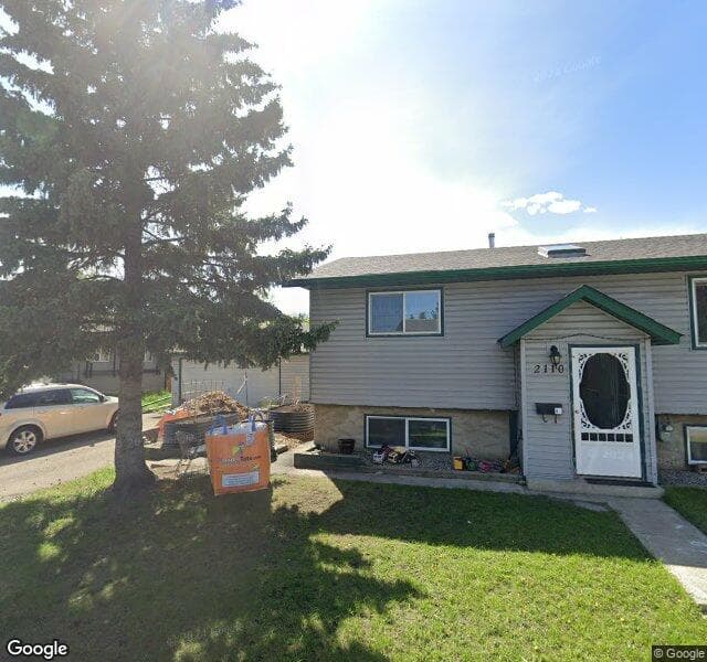Street view of 2110 Olympia Drive SE, Calgary