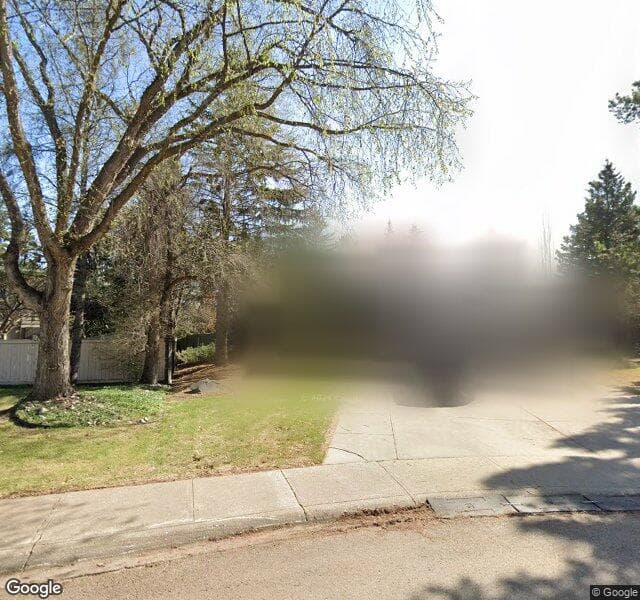 Street view of 8711 136 Street NW, Edmonton