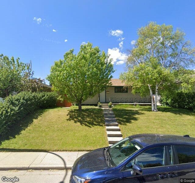 Street view of 4707 Greenhill Crescent NE, Calgary