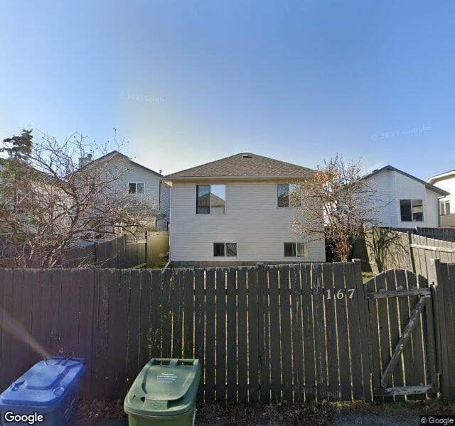 Street view of 167 Coverton Close NE, Calgary