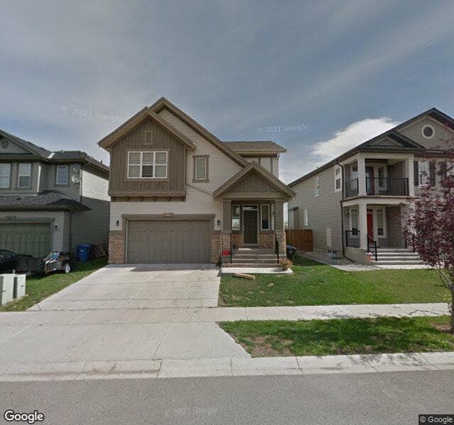 Street view of 32 Elgin Meadows Link SE, Calgary