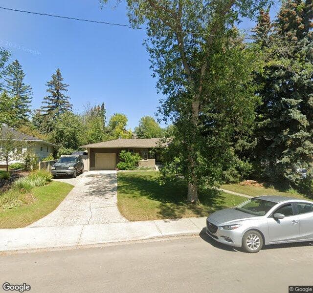 Street view of 724 Crescent Boulevard SW, Calgary