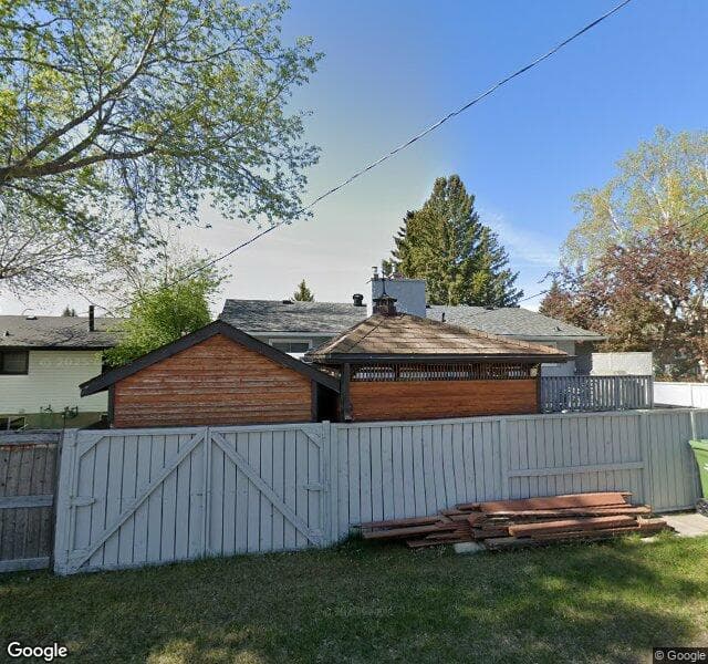 Street view of 6616 62 Avenue NW, Calgary