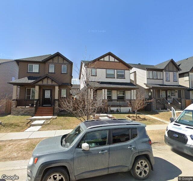 Street view of 153 Skyview Ranch Boulevard NE, Calgary