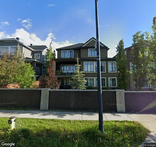 Street view of 25 Aspen Summit Circle SW, Calgary