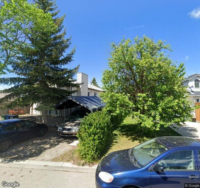Street view of 173 Hunterhorn Drive NE, Calgary