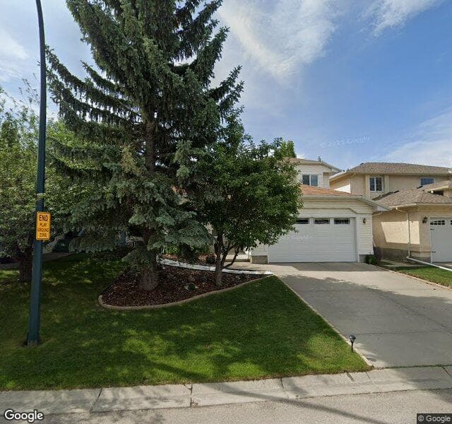 Street view of 55 Sun Harbour Way SE, Calgary