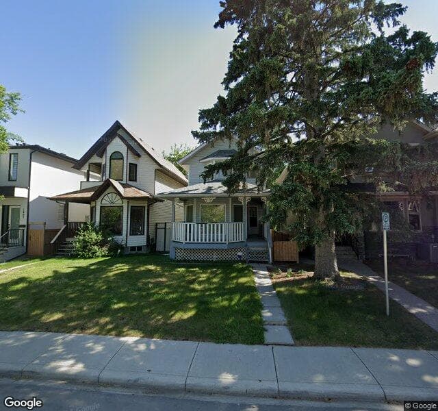 Street view of 1611 18 Avenue NW, Calgary