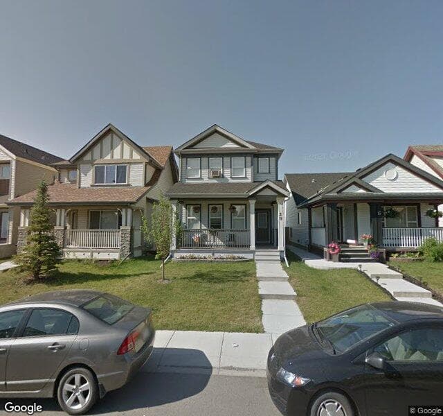 Street view of 19 Copperstone Circle SE, Calgary