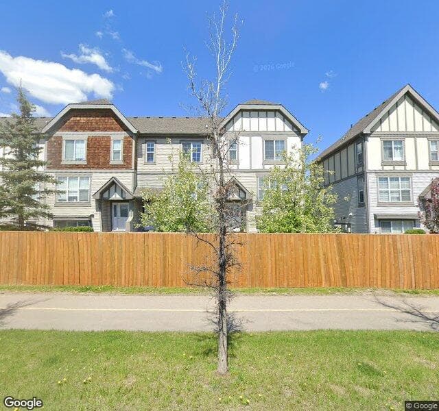 Street view of 437-130 New Brighton Way SE, Calgary