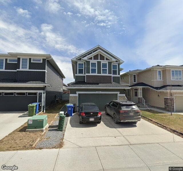Street view of 172 Redstone Park NE, Calgary
