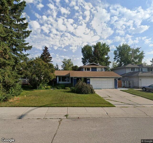 Street view of 1312 116 Avenue SW, Calgary