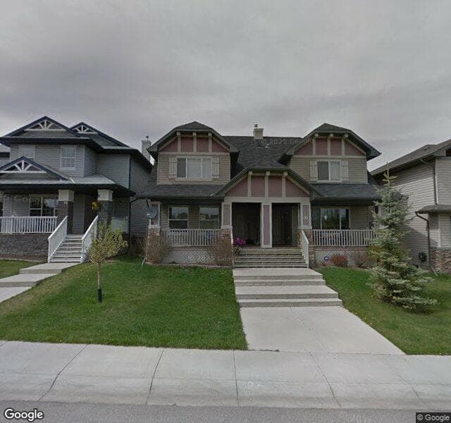 Street view of 94 Panamount Square NW, Calgary