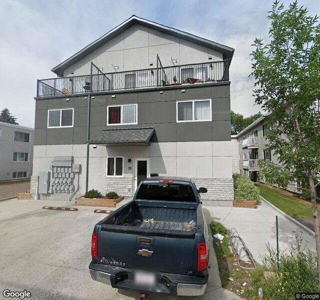 Street view of 1-10735 110 Street NW, Edmonton