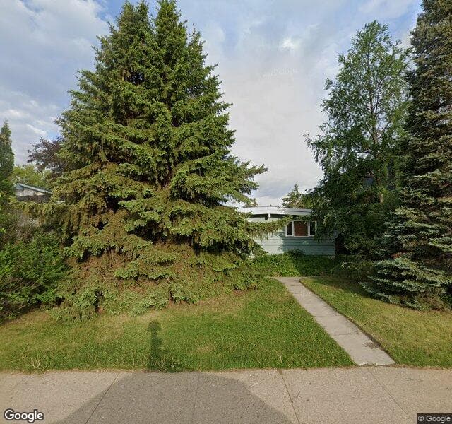 Street view of 5104 143 Street NW, Edmonton