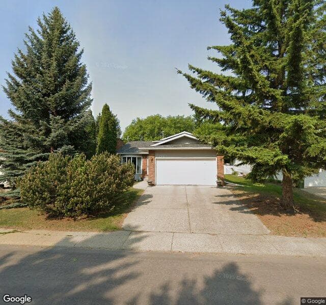 Street view of 4316 148 Street NW, Edmonton